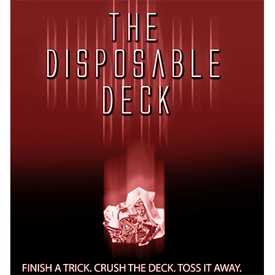 Disposable Deck 2.0 (Red) by David Regal