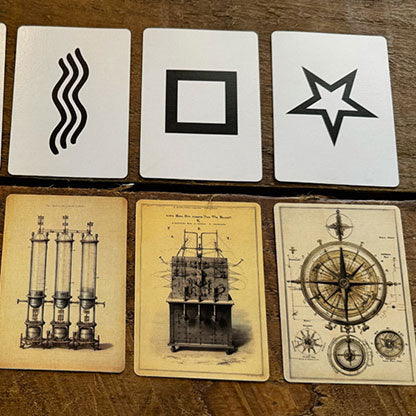 Dr Nevin's Psychic Testing Cards (ESP Set) by Dead Rebel Productions