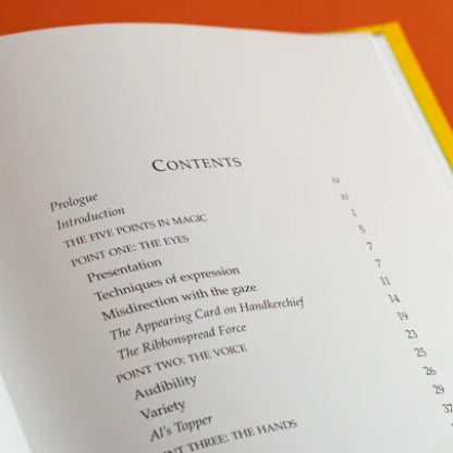 Five Points In Magic by Juan Tamariz