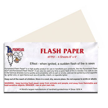 Flash Paper (White) by Pyrowizard