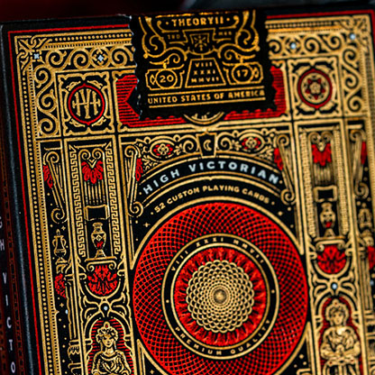 High Victorian (Red) Playing Cards by Theory11