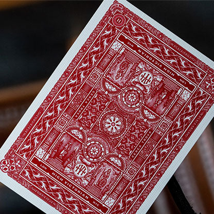 High Victorian (Red) Playing Cards by Theory11