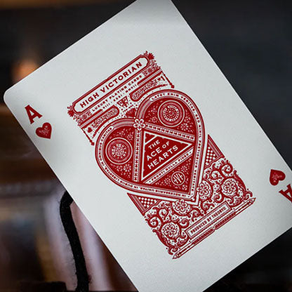 High Victorian (Red) Playing Cards by Theory11