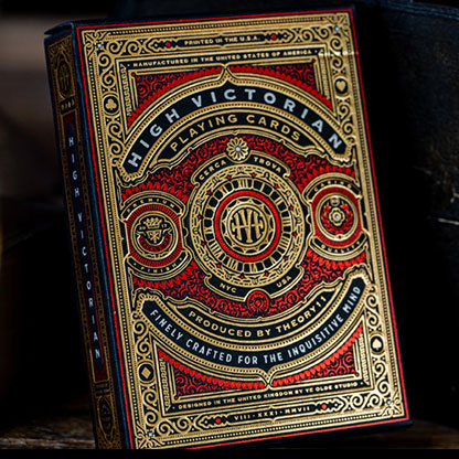 High Victorian (Red) Playing Cards by Theory11