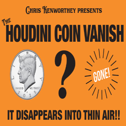 Houdini Coin Vanish by Chris Kenworthey