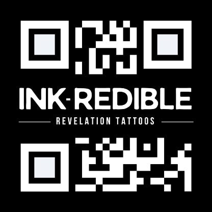 Ink-Redible Revelation Tattoos (QR Codes) by Twisted Magic Shop
