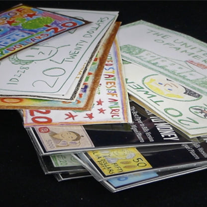 Instant Paper to Money Kid Version (British Pound) by Miguel Pizarro and Crazy Jokers