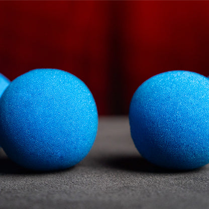 3" Sponge Balls (4 pack) by Murphy's Magic - Blue