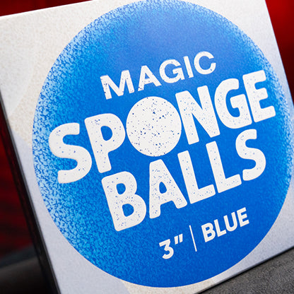 3" Sponge Balls (4 pack) by Murphy's Magic - Blue