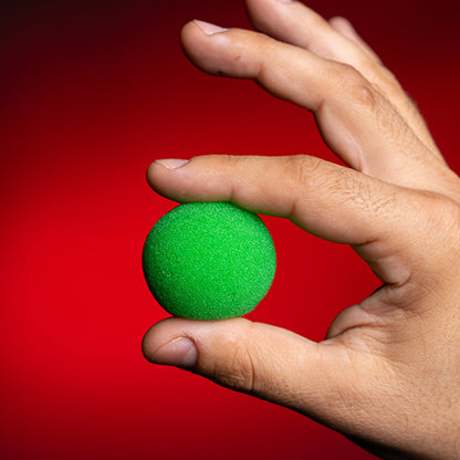 1.5" Sponge Balls (4 pack) by Murphy's Magic - Green