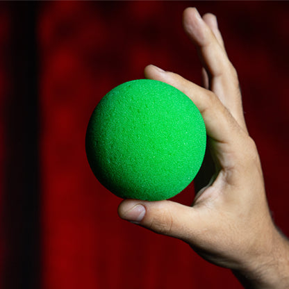 3" Sponge Balls (4 pack) by Murphy's Magic - Green