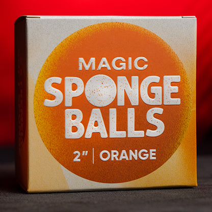 2" Sponge Balls (4 pack) by Murphy's Magic - Orange