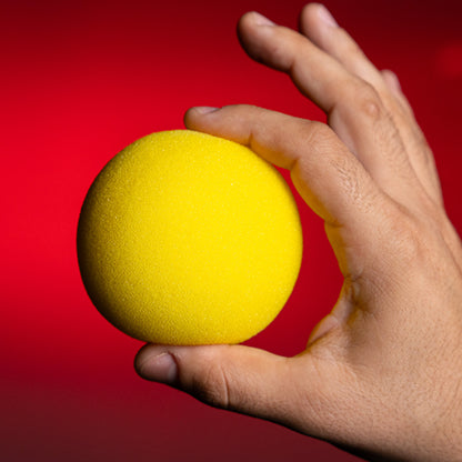 3" Sponge Balls (4 pack) by Murphy's Magic - Yellow