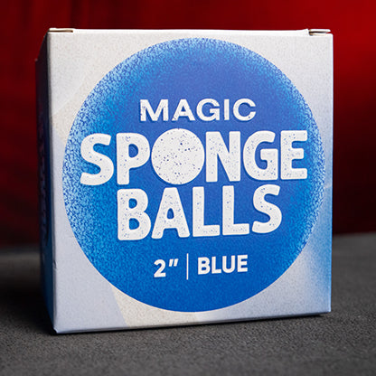 2" Sponge Balls (4 pack) by Murphy's Magic - Blue