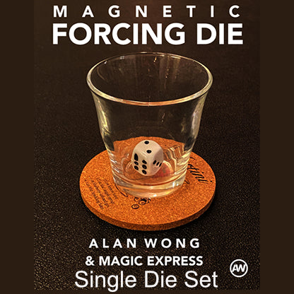 Magnetic Forcing Die (Single one die set) by Alan Wong & Magic Express