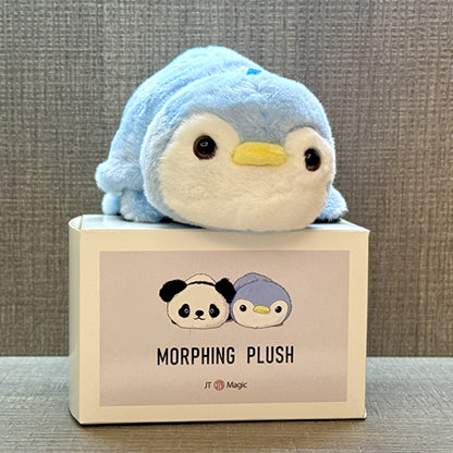 Morphing Plush (Panda to Penguin Blue) by Jackie Zhao and JT Magic
