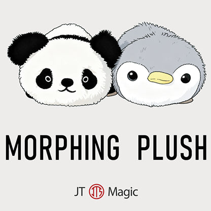 Morphing Plush (Panda to Penguin Grey) by Jackie Zhao and JT Magic