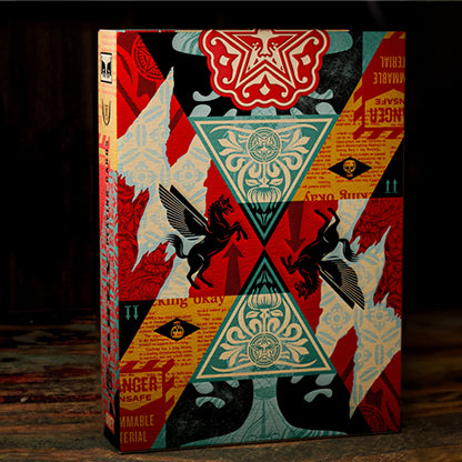 Obey Collage Edition Playing Cards by Theory11