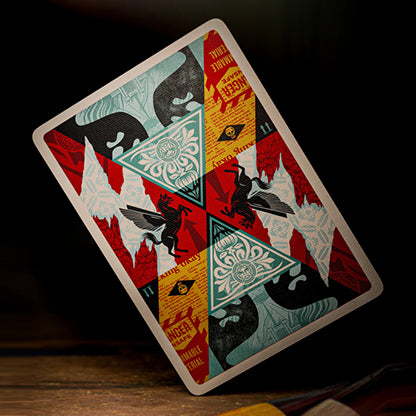 Obey Collage Edition Playing Cards by Theory11