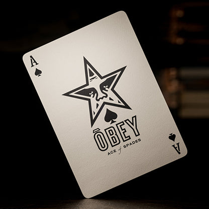 Obey Gold Edition Playing Cards by Theory11