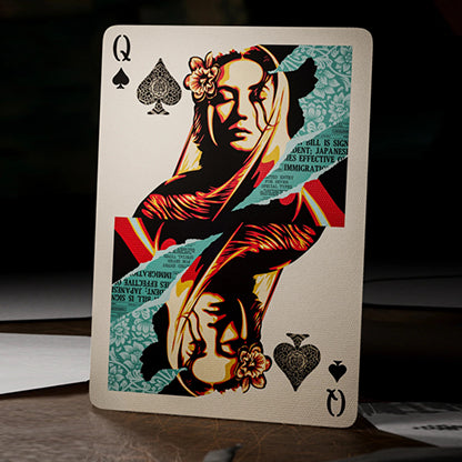 Obey Gold Edition Playing Cards by Theory11