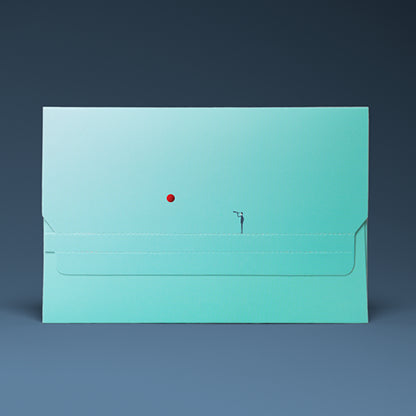 Outside the Box (Red) by Thomas Badar