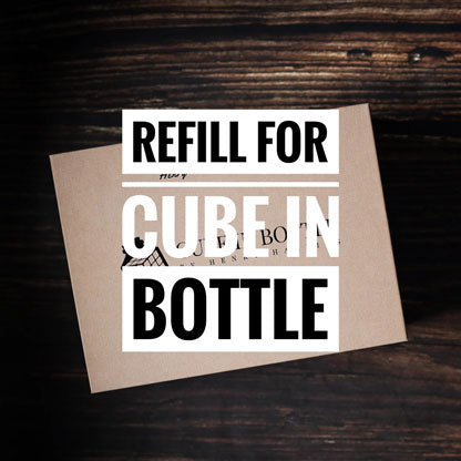 Refill for Cube in Bottle by Henry Harrius