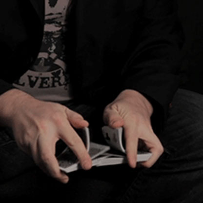 Riffle Shuffle Action Palm by Michael Feldman video DOWNLOAD