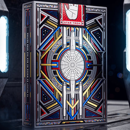 Star Trek Light Edition (White) Playing Cards by Theory 11