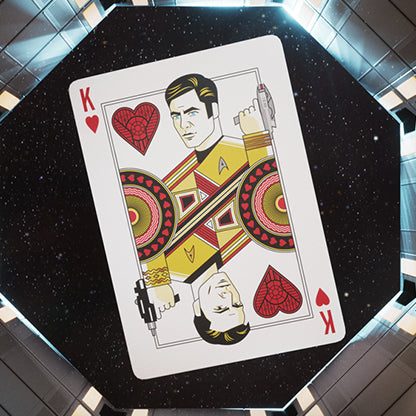 Star Trek Light Edition (White) Playing Cards by Theory 11