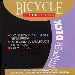 Stripper Deck - Bicycle Rider Back