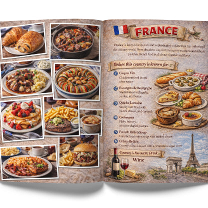 Sven-Force Book Tastes of the World by Oliver Williams