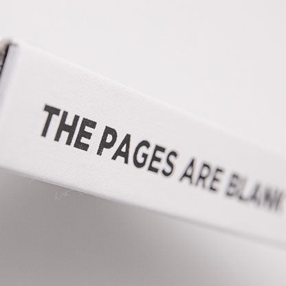 The Pages Are Blank by Michael Feldman
