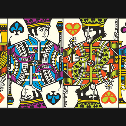 The Beatles (Green) Playing Cards by Theory11