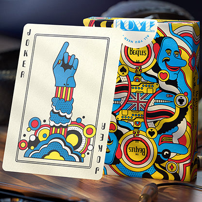 The Beatles (Yellow Submarine) Playing Cards by Theory11