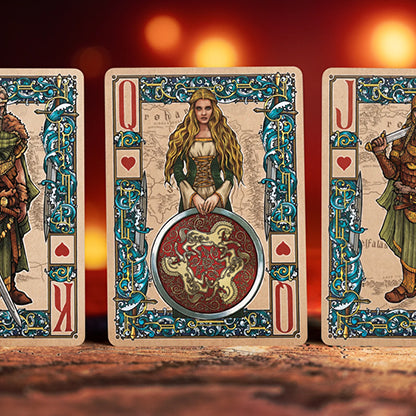 The Lord of the Rings - Two Towers Playing Cards by Kings Wild Project