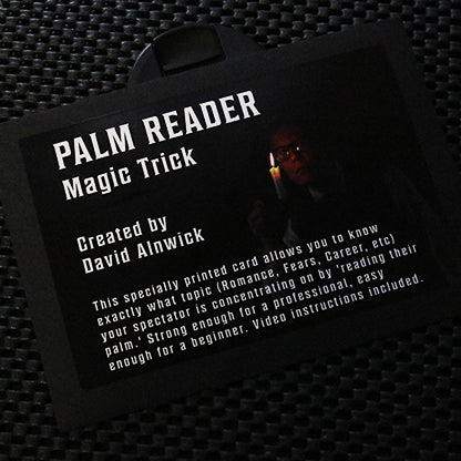The Palm Reader Card by David Alnwick