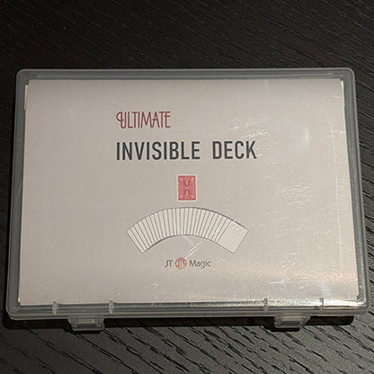 Ultimate Invisible Deck by Sway Liu and JT Magic (Red)