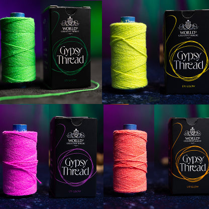 WGM UV Glow Gypsy Thread Refill Spool by Murphy's Magic