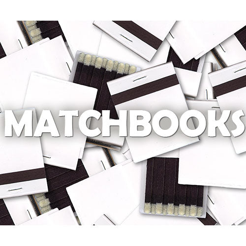 White Matchbooks (Pack of 5)