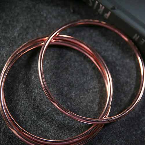4" Linking Rings (Rose Gold) by TCC