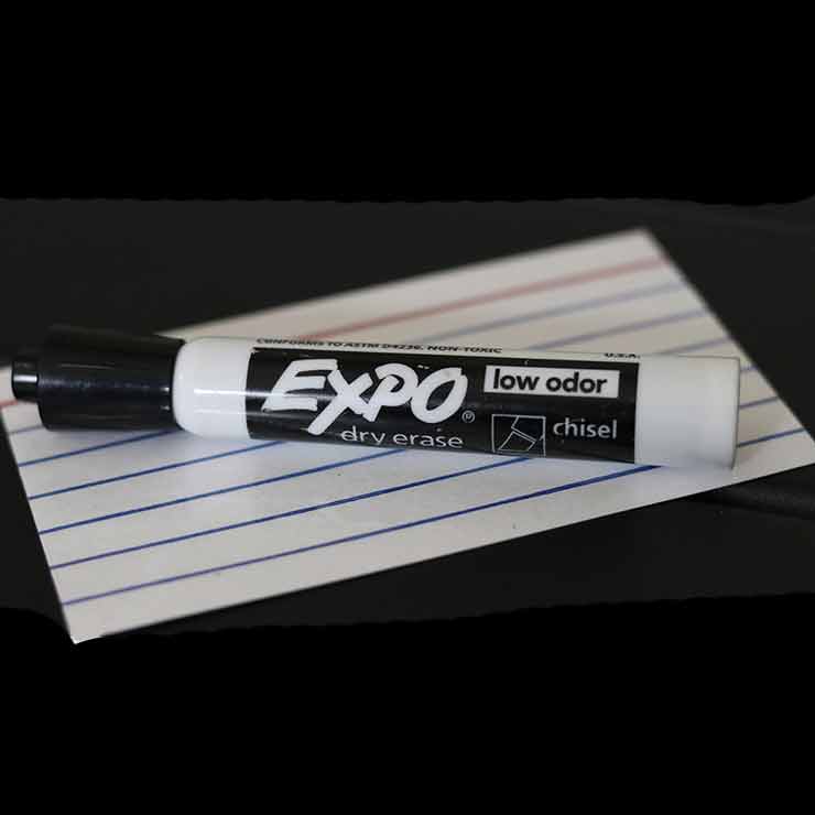 Acro Index Dry Erase 3"X5" by Blake Vogt