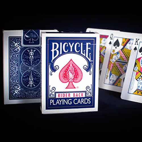 Bicycle Cards -  Blue Classic Rider Back