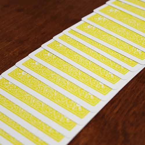 Bicycle Cards -  Yellow Back