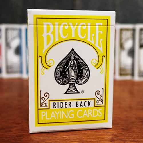 Bicycle Cards -  Yellow Back