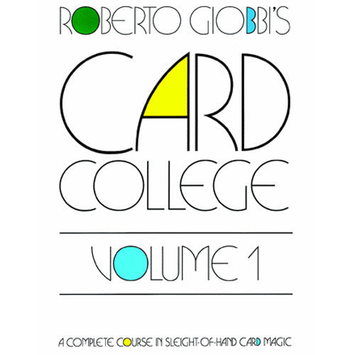 Card College Volume 1 - Roberto Giobbi