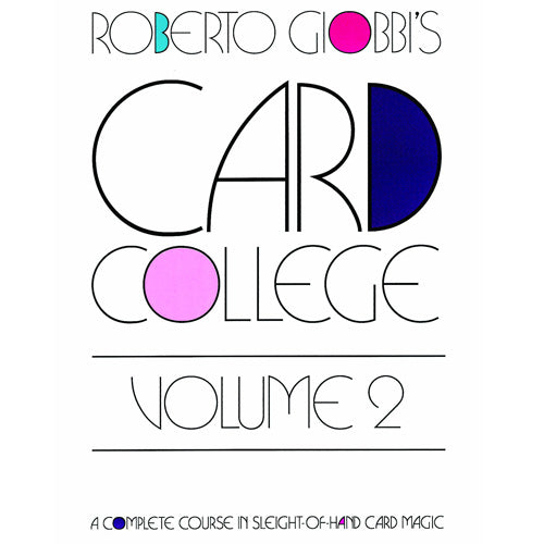 Card College Volume 2 - Roberto Giobbi