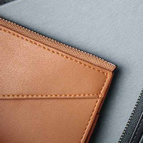 The Edge Wallet (Tan) by TCC