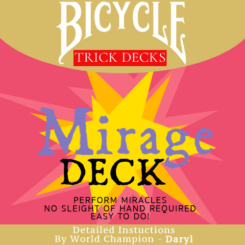 Mirage Deck - Bicycle Rider Back