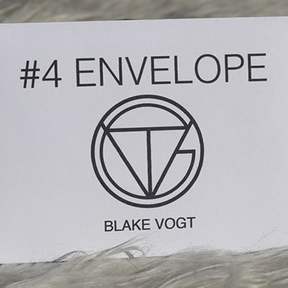 Number 4 Envelope by Blake Vogt